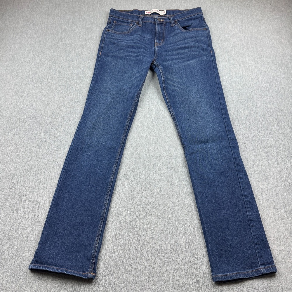 Levi's Jeans Youth Boys 29x31 Blue 511 Slim Fit Performance Straight Leg Casual
